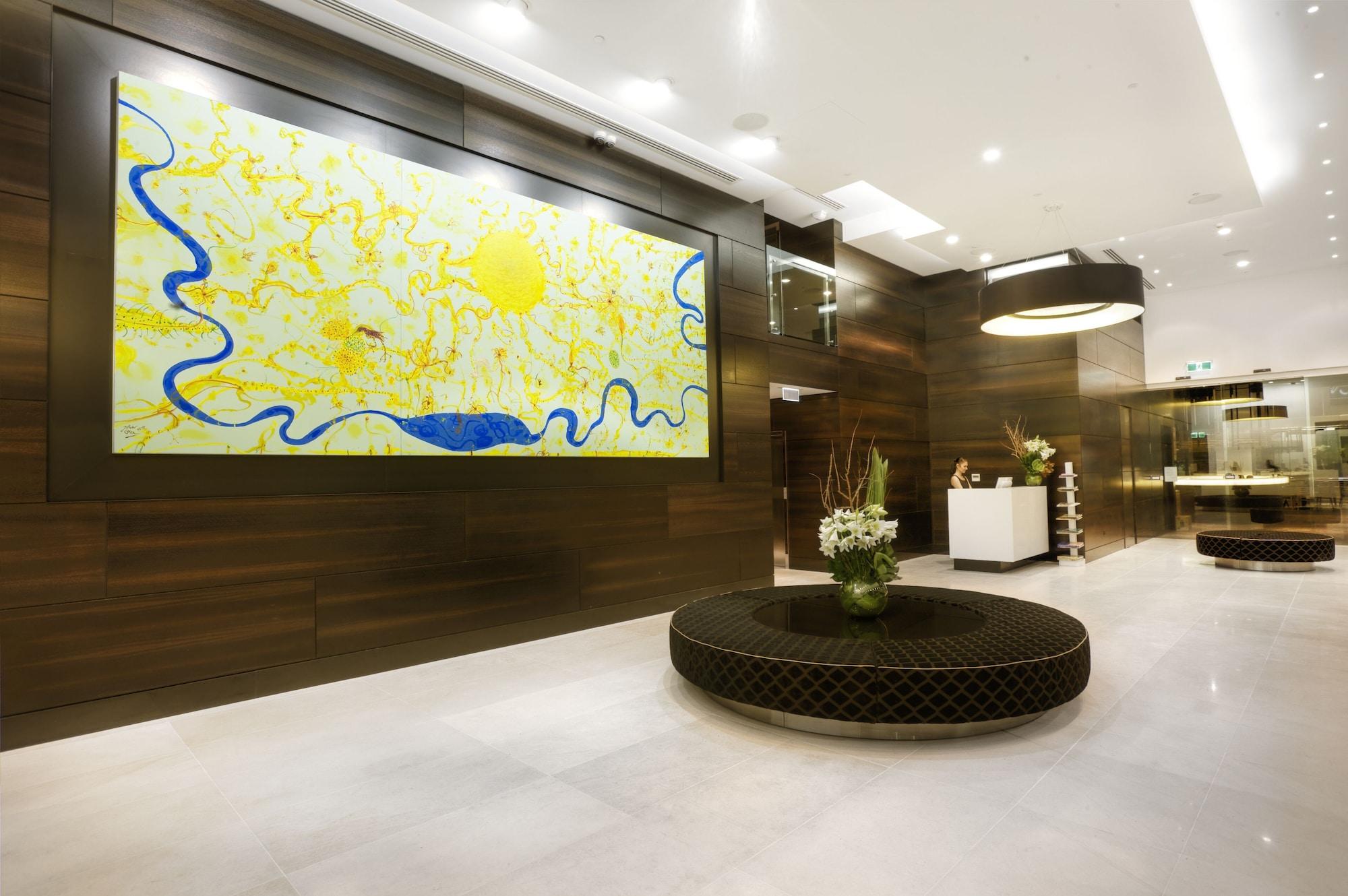 فندق آرت سيريز - ذا أولسن ملبورن المظهر الداخلي الصورة The lobby of the hotel
